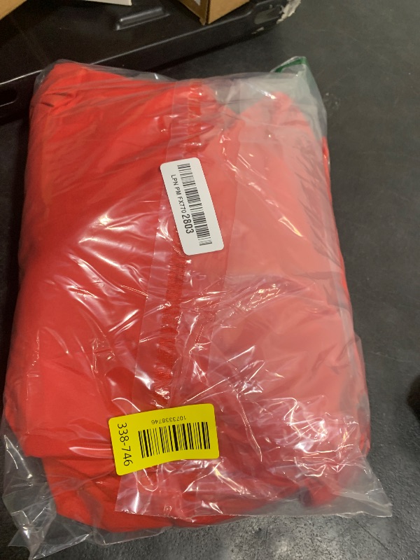 Photo 1 of Fancy Collection Easy Care Tailored Microfiber Bed Skirt Solid New (Queen, Red)