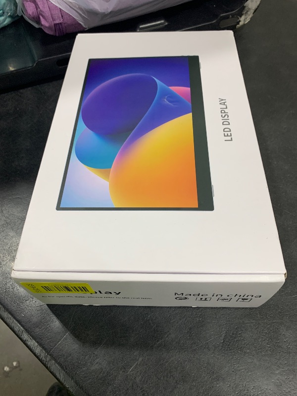 Photo 1 of Touchscreen Portable Monitor, 14 Inch 1200P Ultra-Slim Lightweight Bezel Less HDR FHD IPS Touchscreen Display, Travel Monitor with Stand and Speakers, HDMI USB-C External Screen for Laptops and PC