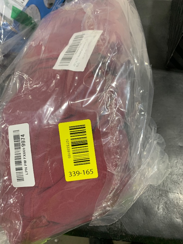 Photo 1 of 10 x 7 Feet Burgundy Backdrop Curtain for Partie, Background Curtains for Photoshoot, Birthday, Wedding, Halloween, Thanksgiving, Christmas Day, New Year Party Decorations 5Ft x 7Ft, 2 Panels