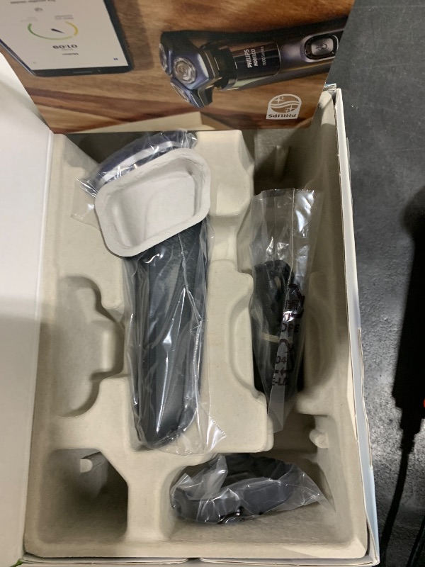 Photo 1 of Philips Norelco Shaver 7200, Rechargeable Wet & Dry Electric Shaver with SenseIQ Technology and Pop-up Trimmer, S7887/82