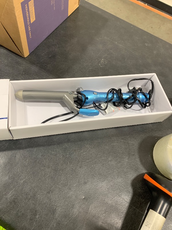 Photo 1 of Nano Titanium Spring Curling Iron, Professional Hair Wand, Tool for Stylists, Nano Titanium Technology for Big voluminous curls or Loose Waves