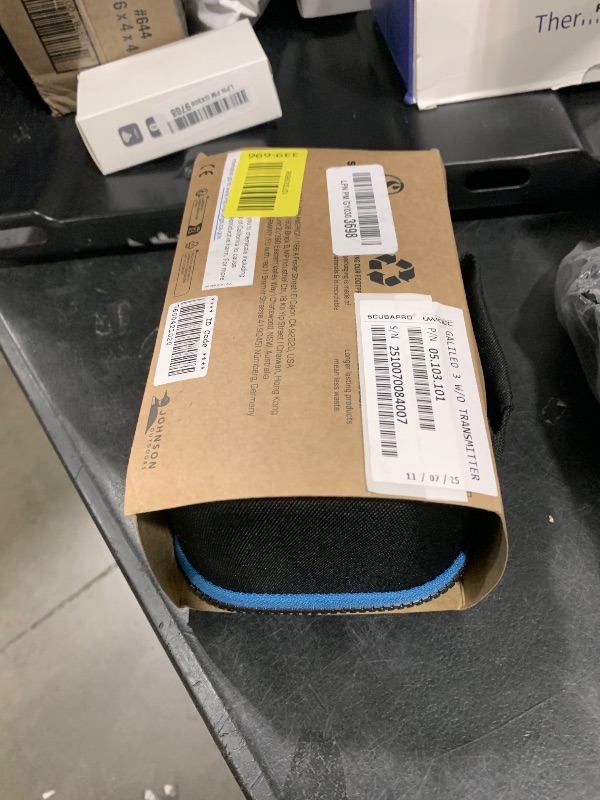 Photo 1 of SCUBAPRO G3 Wrist Scuba Dive Computer with Bluetooth® and Watch-Style Color Display, Includes Case, Silicone Arm Strap, USB Cable, Charging Dongle and Lanyard