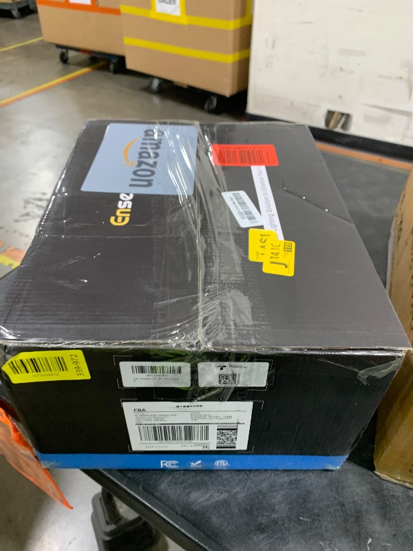 Photo 1 of Ensenior 12 Pack 6 Inch LED Recessed Light, Dimmable, 3000K-5000K 3CCT, 1200LM High Brightness, 12W 120V, 3 Pin, ERL-12X-ETL, Damp Rated, Ultra-Thin Canless Wafer Ceiling Light - ETL & FCC & IC