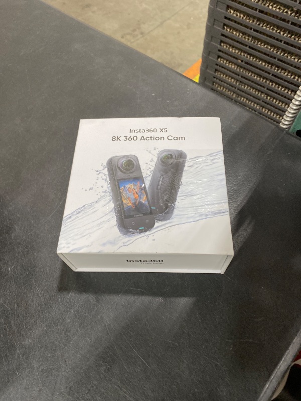 Photo 1 of Insta360 X5 - Waterproof 8K 360° Action Camera, Leading Low Light, Invisible Selfie Stick Effect, Rugged and Replaceable Lens, 3-Hour Battery, Built-in Wind Guard, Stabilization, Triple AI Chip Design