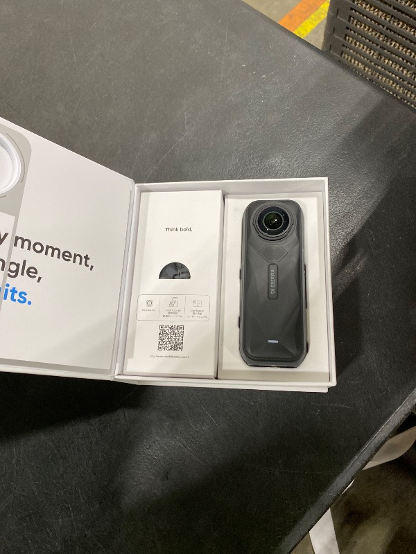 Photo 1 of Insta360 X5 - Waterproof 8K 360° Action Camera, Leading Low Light, Invisible Selfie Stick Effect, Rugged and Replaceable Lens, 3-Hour Battery, Built-in Wind Guard, Stabilization, Triple AI Chip Design