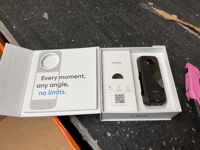 Photo 1 of Insta360 X5 - Waterproof 8K 360° Action Camera, Leading Low Light, Invisible Selfie Stick Effect, Rugged and Replaceable Lens, 3-Hour Battery, Built-in Wind Guard, Stabilization, Triple AI Chip Design
