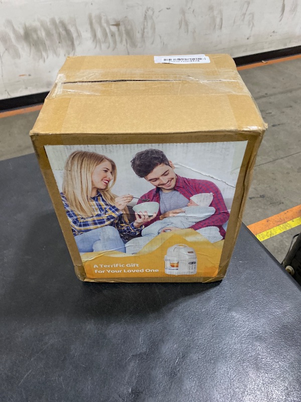 Photo 1 of IAGREEA 9 IN 1 Glass Baby Food Maker, One Step Baby Food Processor Steamer Puree Blender Grinder Mills Machine, 10 OZ Auto Cooking & Grinding for Healthy Homemade Baby Food with 3 Age Stages, BPA-Free