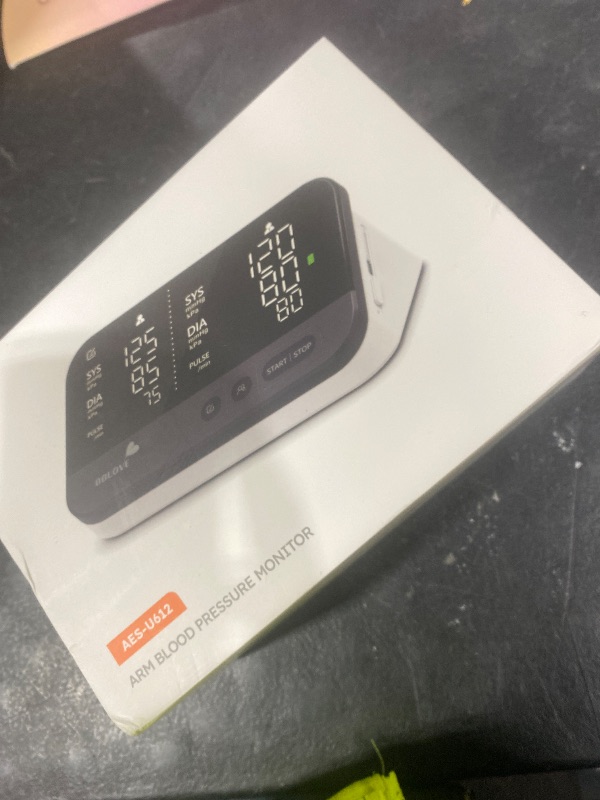 Photo 1 of Clinical Accurate Blood Pressure Monitors for Home Use,Dual-Screen Automatic Blood Pressure Machine,One-Touch Automatic Measurement,2 Users, Voice & Mute, LED display screen, Birthday Gifts for Family