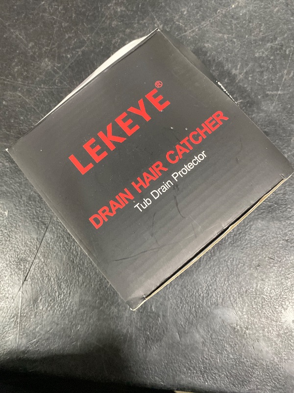 Photo 1 of LEKEYE Drain Hair Catcher/Bathtub Drain Cover/Drain Protector for Pop-Up & Regular Drains(Patented Product)