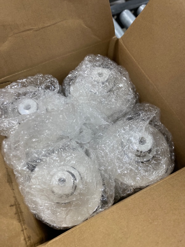 Photo 1 of iSpring F4-CUA4 Replacement Pack for 4-Stage Ultra Filtration System CU-A4, Sediment, UF, KDF, and Activated Carbon Filter, 4pcs, White