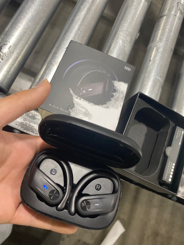 Photo 1 of Active Noise Cancelling Wireless Ear Buds 80 Hrs Playtime Hi-Res Stereo Quality Bluetooth Earbuds with Transparency Mode Headphones Bluetooth Earhooks ANC Earphones for Work Sports Travel