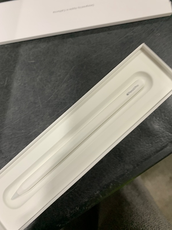 Photo 1 of Apple Pencil Pro: Latest Model - Device Compatibility Check Required - Pixel-Perfect Precision, Tilt and Pressure Sensitivity, Perfect for Note-Taking, Drawing, and Art. Charges and Pairs Magnetically
