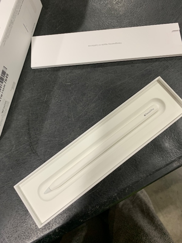 Photo 1 of Apple Pencil Pro: Latest Model - Device Compatibility Check Required - Pixel-Perfect Precision, Tilt and Pressure Sensitivity, Perfect for Note-Taking, Drawing, and Art. Charges and Pairs Magnetically