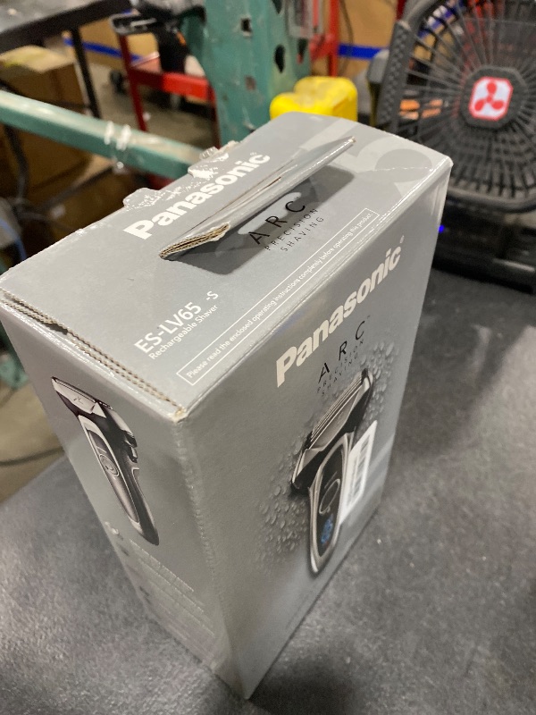 Photo 1 of Panasonic ARC5 Electric Razor for Men with Pop-Up Trimmer, Wet/Dry 5-Blade Electric Shaver with Intelligent Shave Sensor and Multi-Flex Pivoting Head – ES-LV65-S (Silver)