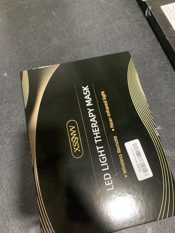 Photo 1 of Red Light Therapy Mask for Face – 4 Mode Cordless LED Face Mask with 850NM Infrared, Red, Blue & Amber Light, 10-Min Timing Function, 272 LED Beads, Eyes Protection, Rechargeable for At-Home & Travel