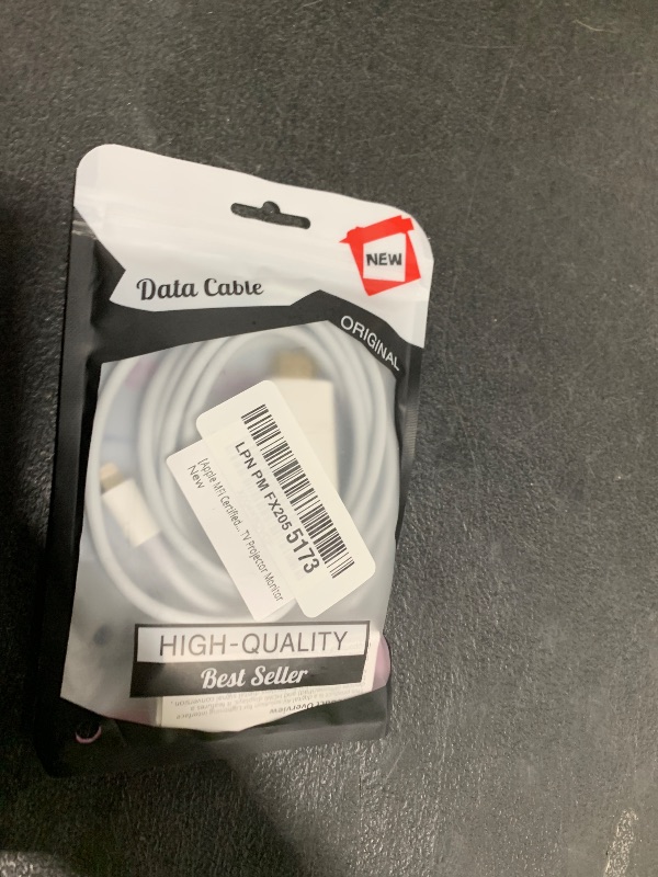 Photo 1 of [Apple MFi Certified] Apple Lightning to HDMI Cable Adapter, 1080P Lightning to Digital AV Adapter Sync Screen Connector Compatible for iPhone 14 13 12 11 Pro Max XS XR X 8 to HD TV Projector Monitor