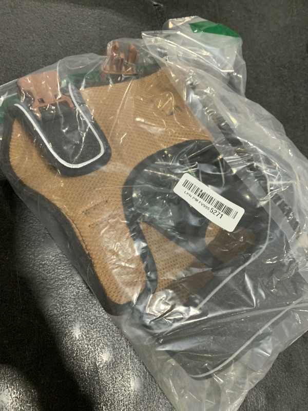 Photo 1 of PawWave No Pull Front Clip Dog Harness – Adjustable Padded Denim Vest with Reflective Strips for Small, Medium & Large Dogs (Black, Extra Large)