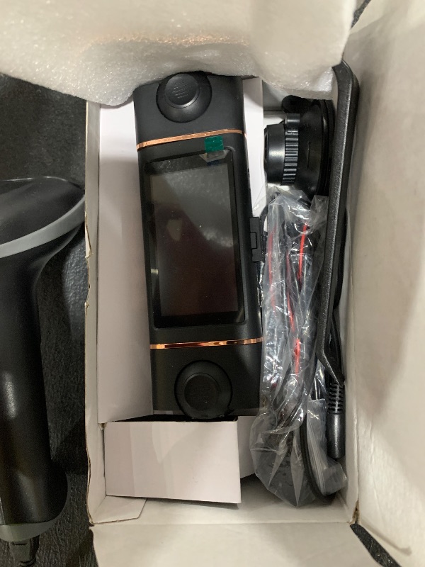 Photo 1 of 360° 4-Channel Dash Cam 4K+1080P*3 FHD, Front Rear Inside Left Right Car Camera, 5GHz WiFi App Control, 8 IR Lamps Night Vision, 24H Parking Mode, G-Sensor, Loop Recording, 64GB SD Card Included