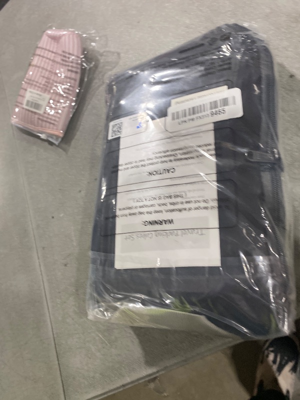 Photo 1 of 10 Set Compression Packing Cubes for Travel Essentials,Compressible Expandable Packing Cubes for Suitcase,OlarHike Luggage Organizer Bags for Travel,Handy Helper for Organizing Clothes(Black)