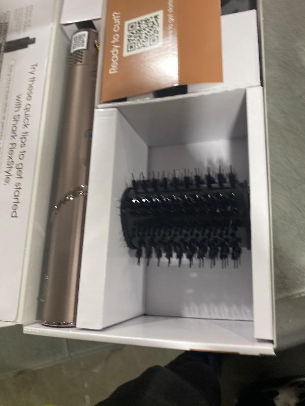 Photo 1 of Shark FlexStyle Air Styling & Drying System, Powerful Hair Blow Dryer & Multi-Styler with Auto-Wrap Curlers, Oval Brush, Concentrator Attachment, Mocha, HD431BR