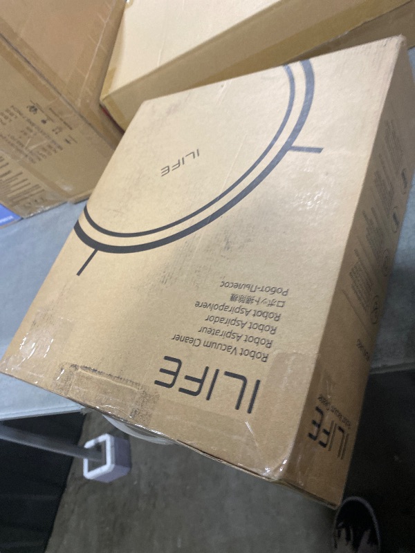 Photo 1 of ILIFE V5s Plus Robot Vacuum and Mop Combo with Wi-Fi/App/Alexa, Automatic Self-Charging Robotic Vacuum Cleaner, Slim and Quiet, Cleans Hard Floors Carpets and Pet Hair (V5s Pro Upgrade Version)