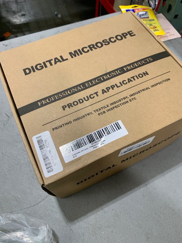 Photo 1 of Andonstar AD249S-M 10.1 Inch HDMI Digital Microscope 2000x for Adults, 3 Lens 2160P UHD Video Record, Soldering Microscope for Electronics Repair, Error Coins, Pro Boom Arm Stand, Windows Compatible