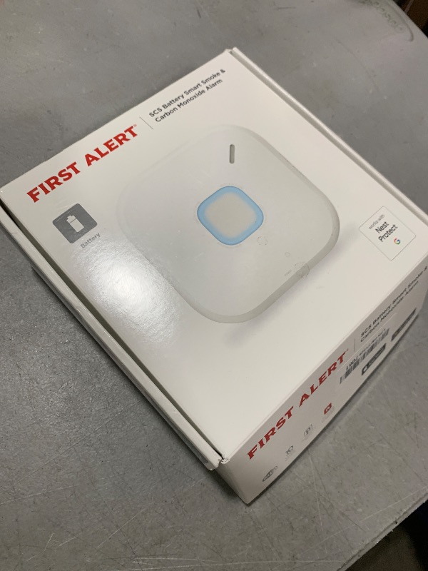 Photo 1 of First Alert SC5 Battery Smart Smoke & Carbon Monoxide Alarm, SMCO600NV, 1-Pack