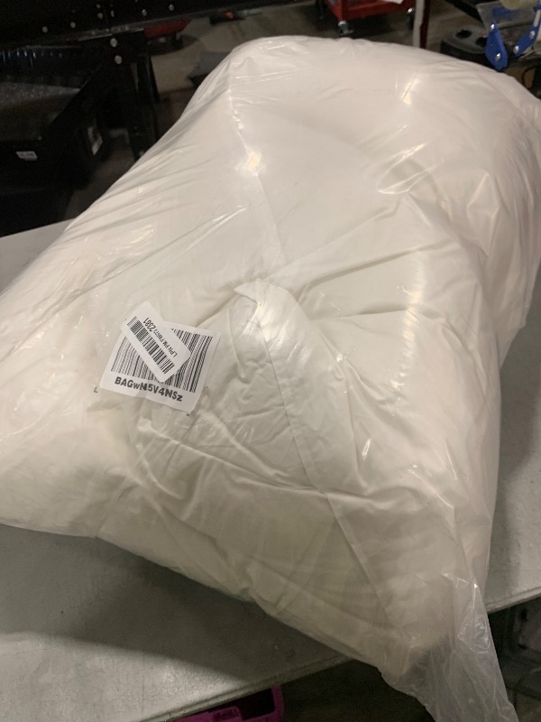 View 2 of REDASW Canadian Luxurios Goose Down Pillows 80% Down 20% Feather 1050 Fill Power 20X36 in Bed Pillows with 100% Cotton Pillow Shell 600TC Fluffy Soft (King,Pack of 2)