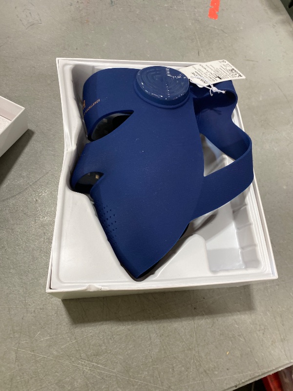 Photo 1 of INIA Glow 4D Wireless Red Light Therapy Mask for face – Dual NIR, 320 LEDs, 4 Modes, Under-Eye Cooling, Cordless & Rechargeable LED Face Mask for Home & Travel, Skincare Gifts for Women Mom Wife, Blue