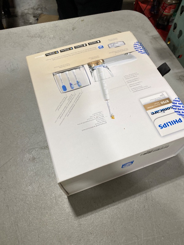 Photo 1 of Philips Sonicare DiamondClean Smart 9750 Electric Toothbrush, Sonic Toothbrush with App, Pressure Sensor, Brush Head Detection, 5 Brushing Modes and 3 Intensity Levels, Rosegold, HX9924/67