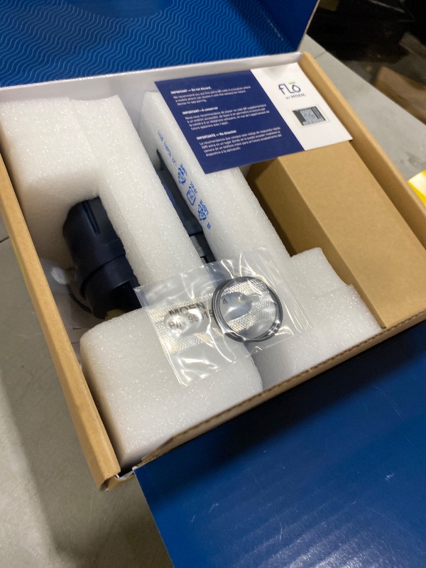 Photo 1 of Moen Flo 1-1/4-inch Smart Water Shut Off Valve, Smart Home Water Monitor Leak Detector, Wifi Connected, App Enabled Flow Meter and Shutoff, 900-002