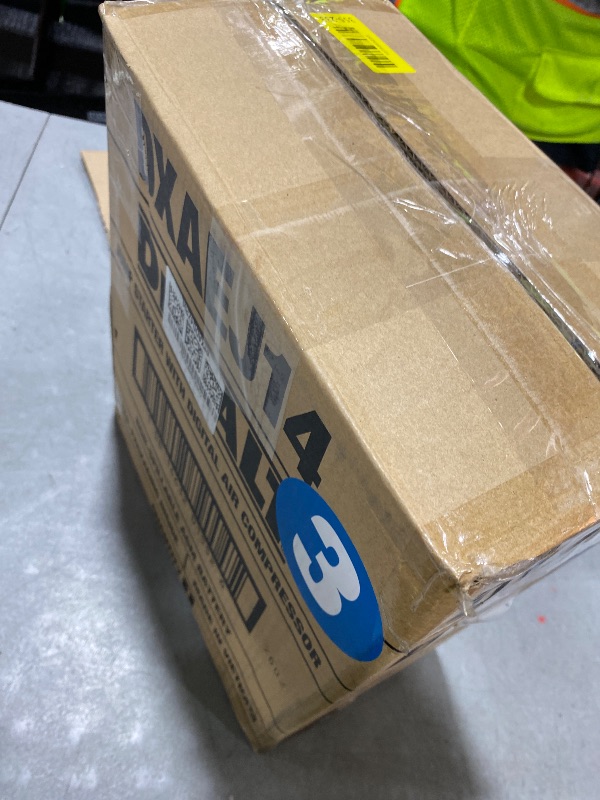 Photo 1 of DEWALT DXAEJ14 Digital Portable Power Station Jump Starter - 1600 Peak Amps with 120 PSI Compressor for Tires, Sports Equipment & Bikes, 15W USB-A and 25W USB-C Power