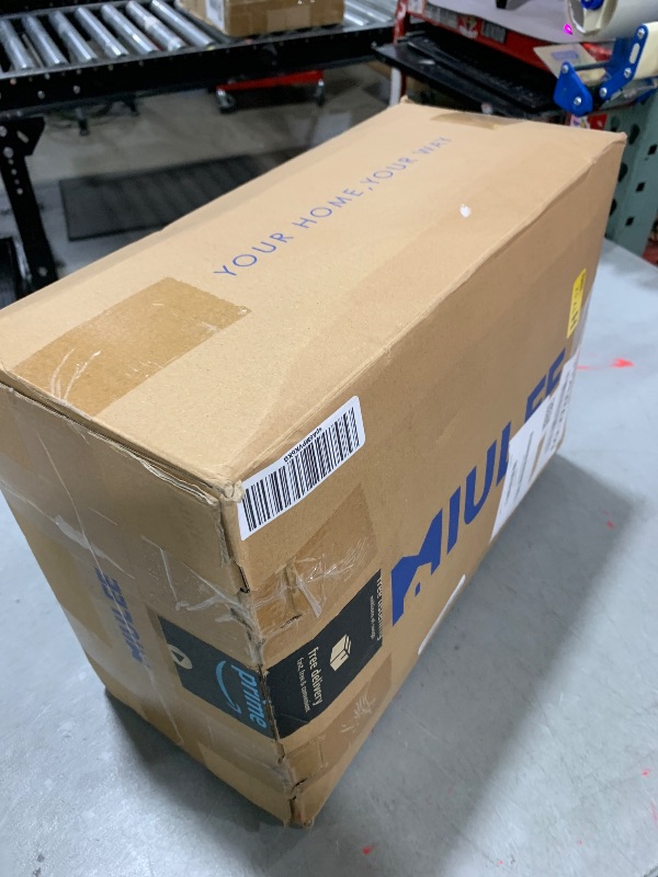 Photo 1 of MIULEE Pinch Pleated Thick Linen Curtains 102 Inch 4 Panels Set Back Tab Memory Trained Pinch Pleat Semi Sheer Light Filtering Privacy Curtain Let Light in Window Drape for Living Room Bedroom Natural