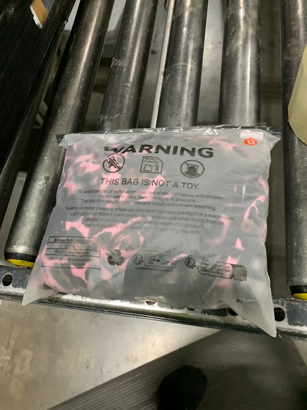 Photo 1 of OYOANGLE Women's 5 Piece Leopard Print Robe Lingerie Set Sexy Lace Trim Bodysuit with Belt Garter Pink Medium