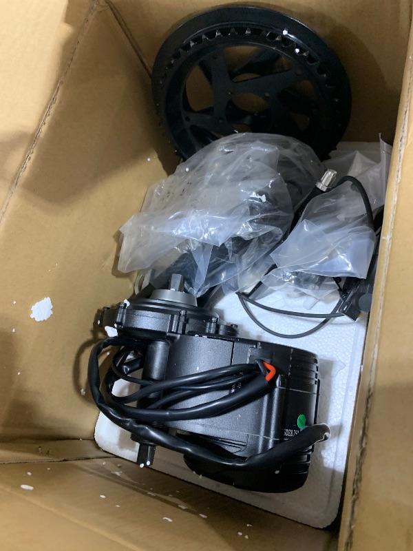 Photo 1 of BAFANG 750W Mid Drive Kit,Mid Drive Ebike Conversion Kit Brushless Upgraded Motor with EKD01 Digital Display and 44T Chainring for Commuter Bike,Recumbent Trike,Mountain Bike,Cargo Bike