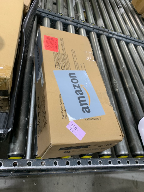 Photo 1 of HUANUO Dual Monitor Stand - Full Adjustable Monitor Desk Mount Swivel Vesa Bracket with C Clamp, Grommet Mounting Base for 13 to 32 Inch Computer Screens - Each Arm Holds 4.4 to 19.8lbs - White