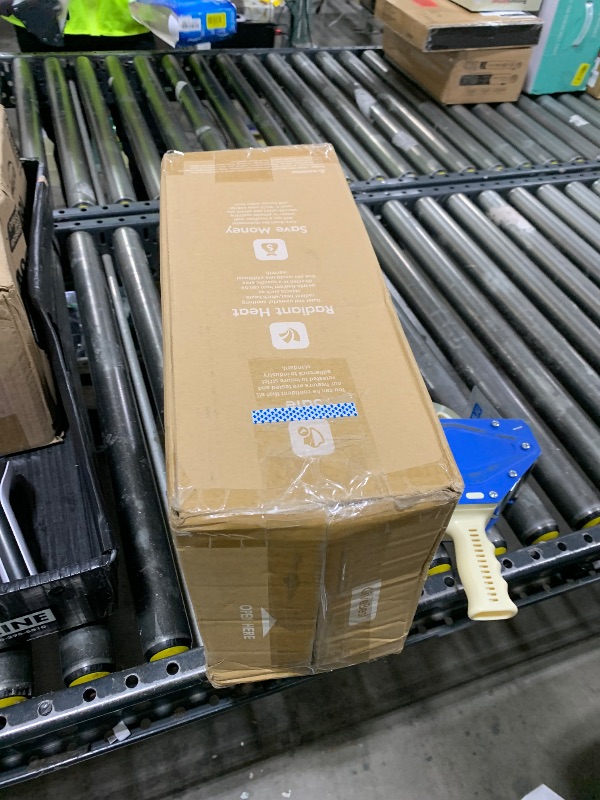 Photo 1 of GiveBest Smart Wall Heater, 1500W Fast Heating Electric Space Heater for Indoor Use, 3 Heating Modes, Adjustable Thermostat, 24H Timer, Easy Mounted for Bedroom, Office, Home, White