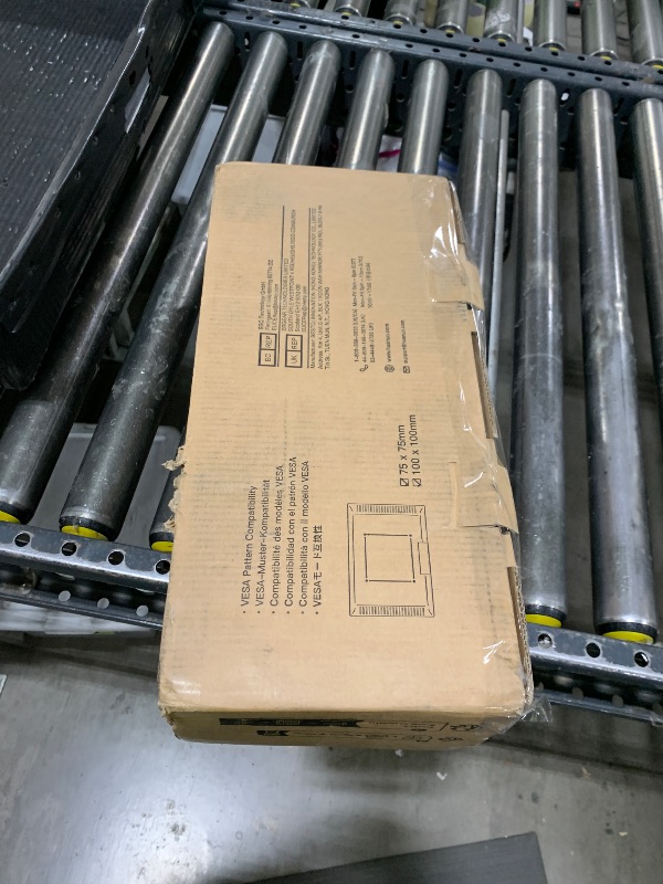 Photo 1 of HUANUO Dual Monitor Stand - Full Adjustable Monitor Desk Mount Swivel Vesa Bracket with C Clamp, Grommet Mounting Base for 13 to 32 Inch Computer Screens - Each Arm Holds 4.4 to 19.8lbs - White