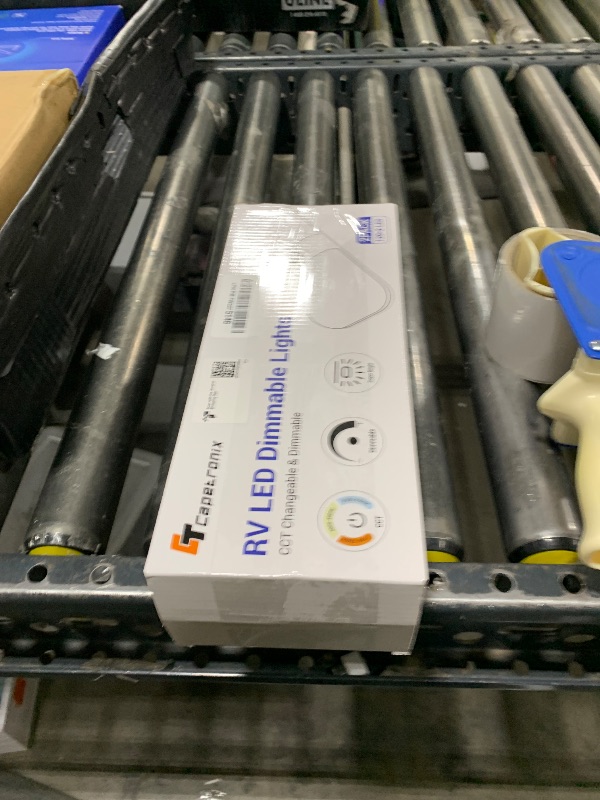 Photo 1 of CT CAPETRONIX RV Lights Interior 1700LM, 3 Color TEM Camper Lights, Dimmable 12v Volt Led Lights Fixture, Ceiling Dome Light w Switch for Camper/Car/Trailer/Boat (Warm Cool Natural White) 2Pack