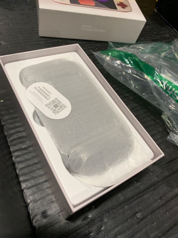 Photo 1 of AYANEO Pocket AIR Mini Android Handheld Game Console - 4.2" HD 4:3 Retro Gaming Screen, MTK G99 Octa-Core, Hall Effect Joystick & Triggers, Portable Gaming Device (Aurora Black, 3G+64G)