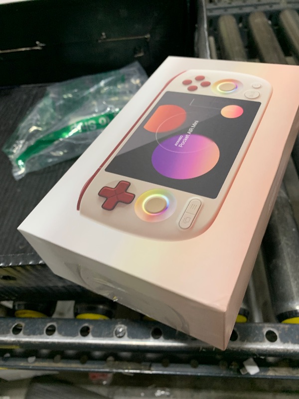 Photo 1 of AYANEO Pocket AIR Mini Android Handheld Game Console - 4.2" HD 4:3 Retro Gaming Screen, MTK G99 Octa-Core, Hall Effect Joystick & Triggers, Portable Gaming Device (Aurora Black, 3G+64G)