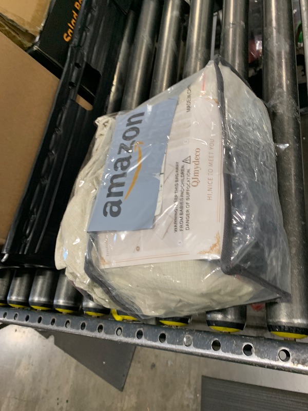 Photo 1 of 100% Blackout Curtains 84 Inch Length 2 Panels Set Farmhouse Style for Bedroom Windows/Living Room Thermal Insulated Neutral Boho Drapes Linen Blend Natural Ivory 7ft Long Hook Belt Pleated/Back Tab