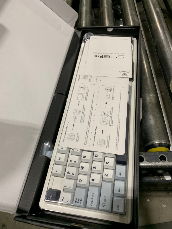 Photo 1 of AULA S98 Pro Wireless Mechanical Keyboard,Smart Screen & Knob,Tri-Mode BT5.0/USB-C/2.4GHz Creamy Keyboard,Pre-lubed Linear Switches,Hot Swappable RGB Backlit Computer Gaming Keyboards