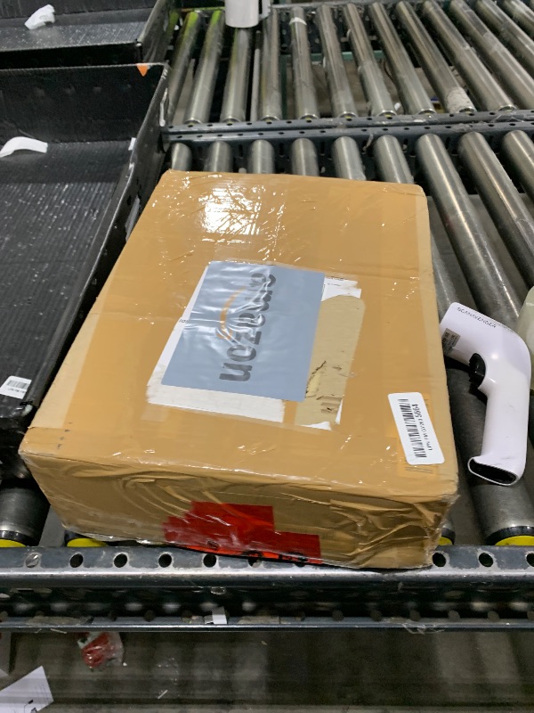 Photo 1 of ?Upgraded? Dimmable Floor Lamp, 1000 Lumens LED Edison Bulb Included, Arc Black Floor Lamps for Living Room Modern Standing Lamp with White Shade, Tall Lamps for Living Room Bedroom Office Dining Room