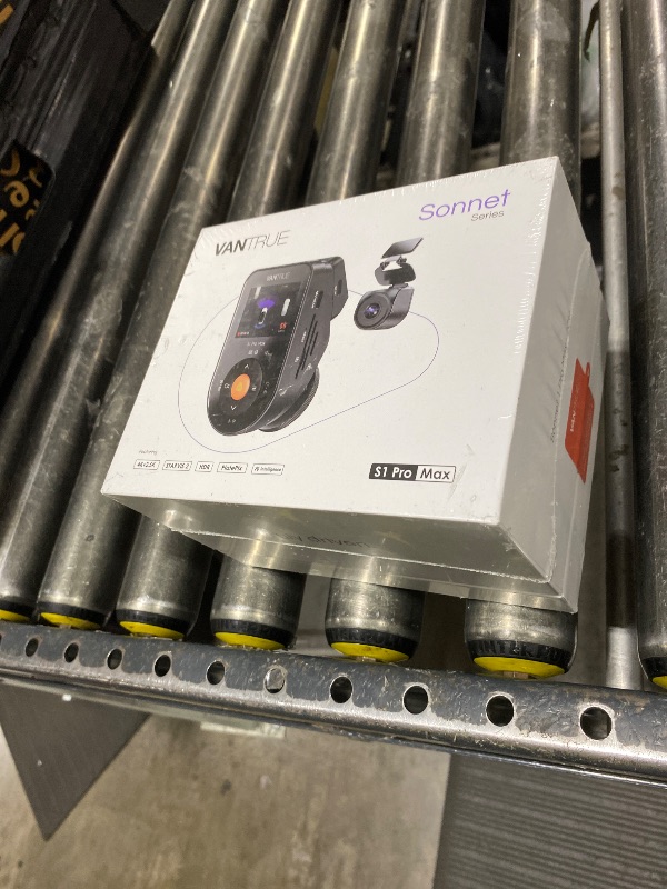 Photo 1 of Vantrue - S1 Pro Max 4K+2.5K Front&Rear Dashcam, ADAS & BSD, Dual STARVIS 2, Night Vision, Parking Mode, 5G WiFi&GPS - Black
