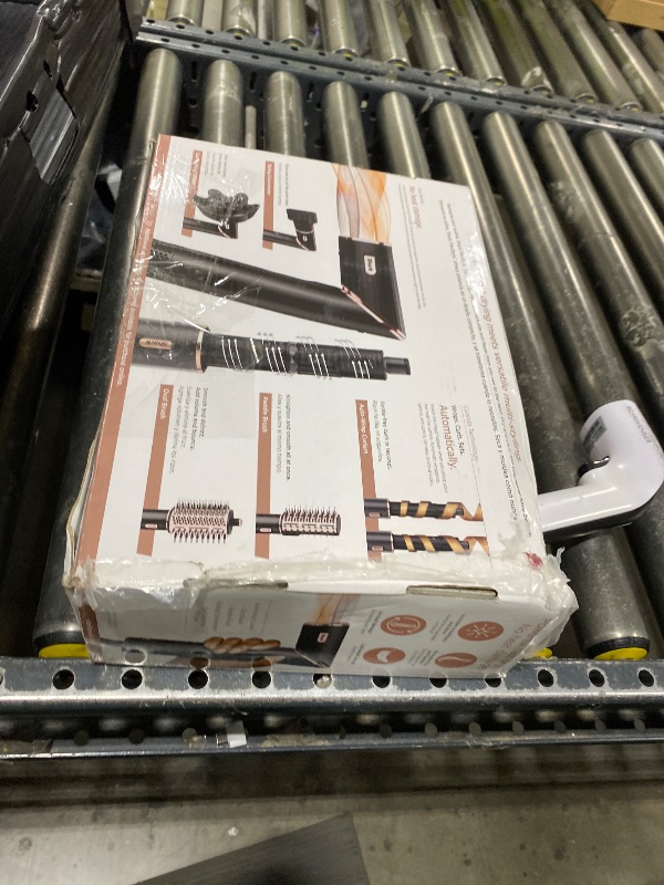 Photo 1 of Shark Hair Dryer | FlexStyle Hair Styling System | Portable & Powerful Blow Dryer Brush | Hair Curler & Volumizer | 6 Styling Tools Included | Best for All Hair Types | Black | HD440BK