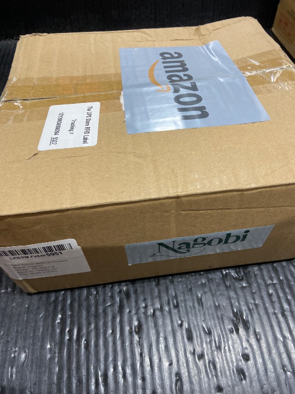 Photo 1 of Nagobi 64 PCS Hydrangea Artificial Flowers - Faux Hydrangeas Full Realistic Silk Flowers Heads with Stems for Wedding Centerpiece Home Garden Baby Shower Party Decoration (Green)