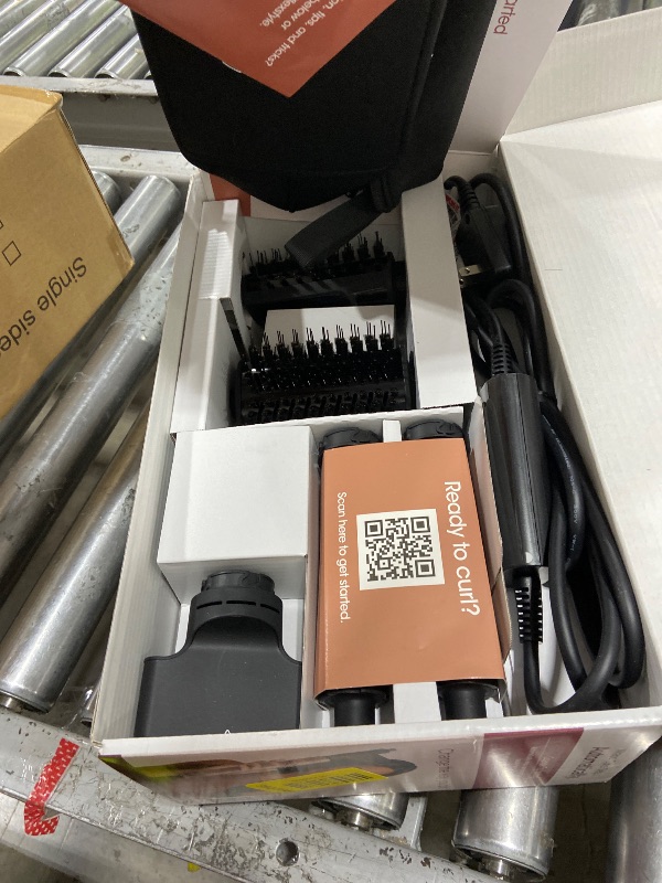 Photo 1 of Shark FlexStyle Air Styling & Drying System, Powerful Hair Dryer Brush & Multi-Styler with Auto-Wrap Curlers, Concentrator Attachment and Storage Bag, Blossom Bliss, HD432RS