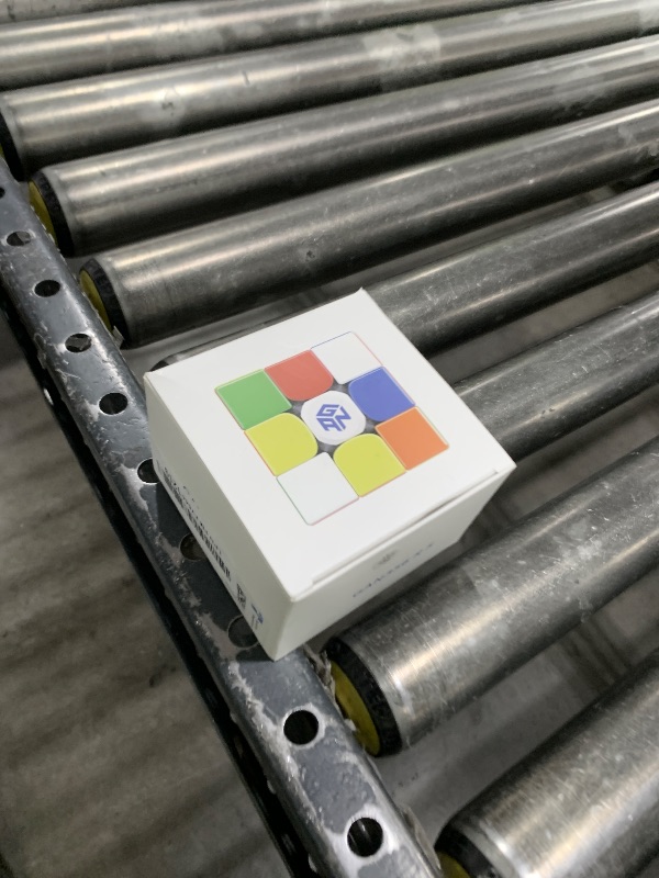 Photo 1 of GAN 356 M, Speed Cube 3x3 Magnetic Speedcube Stickerless 356M Fidget Toys for Kids Adults, No Extra GES