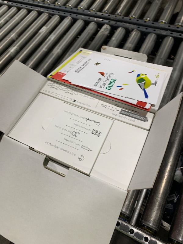 Photo 1 of Soliom Hummingbird Feeder with Camera, Smart Feeder Camera with 2K Live View AI Identify, Leak Proof&Ant Moat&Bee Proof, Outdoor Pole/Hook Hanging, Ideal Gift for Family, 16 OZ with Solar Panel Red ?